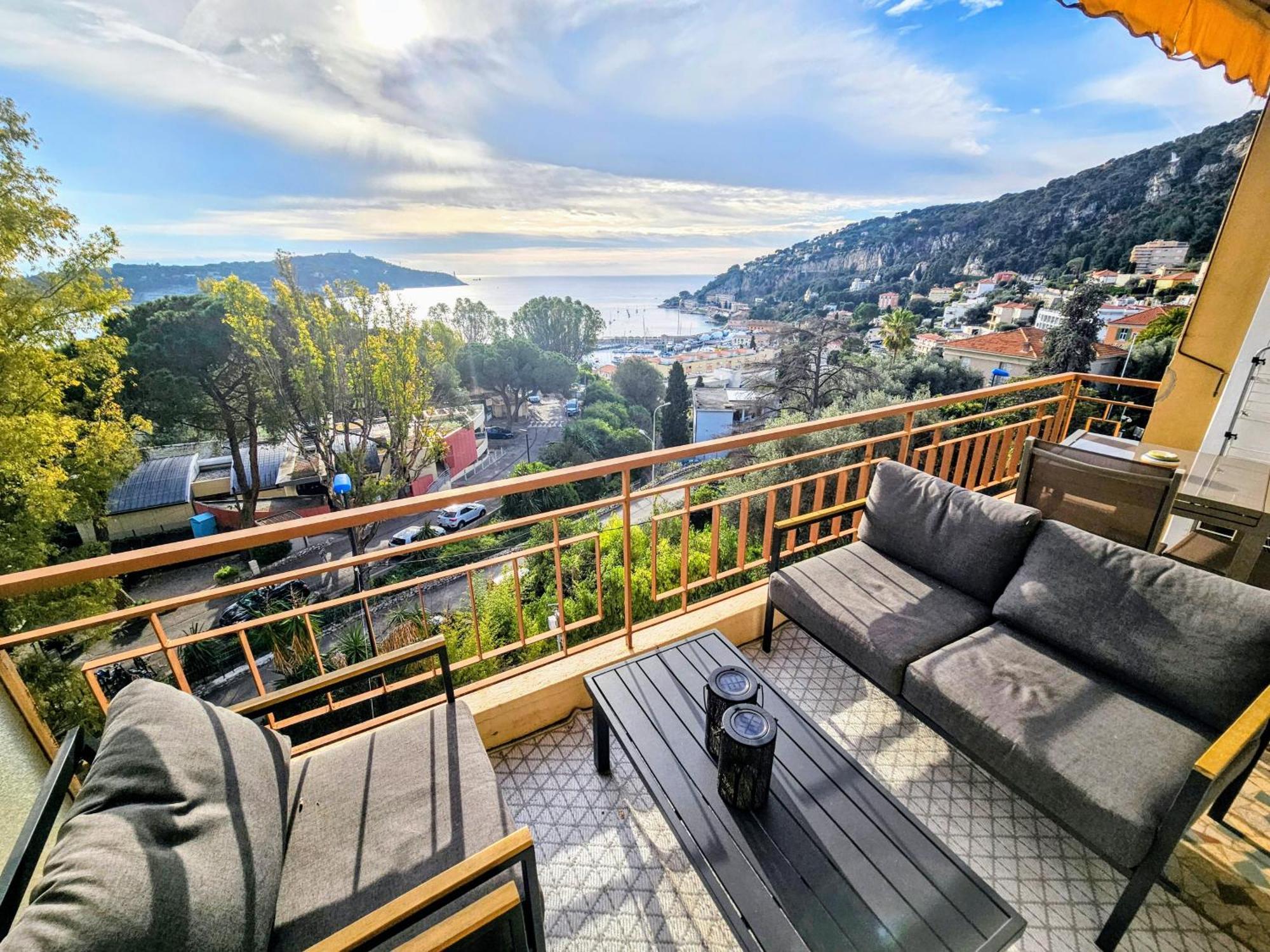 Villefranche Center Bay & Port Sea View Front מראה חיצוני תמונה