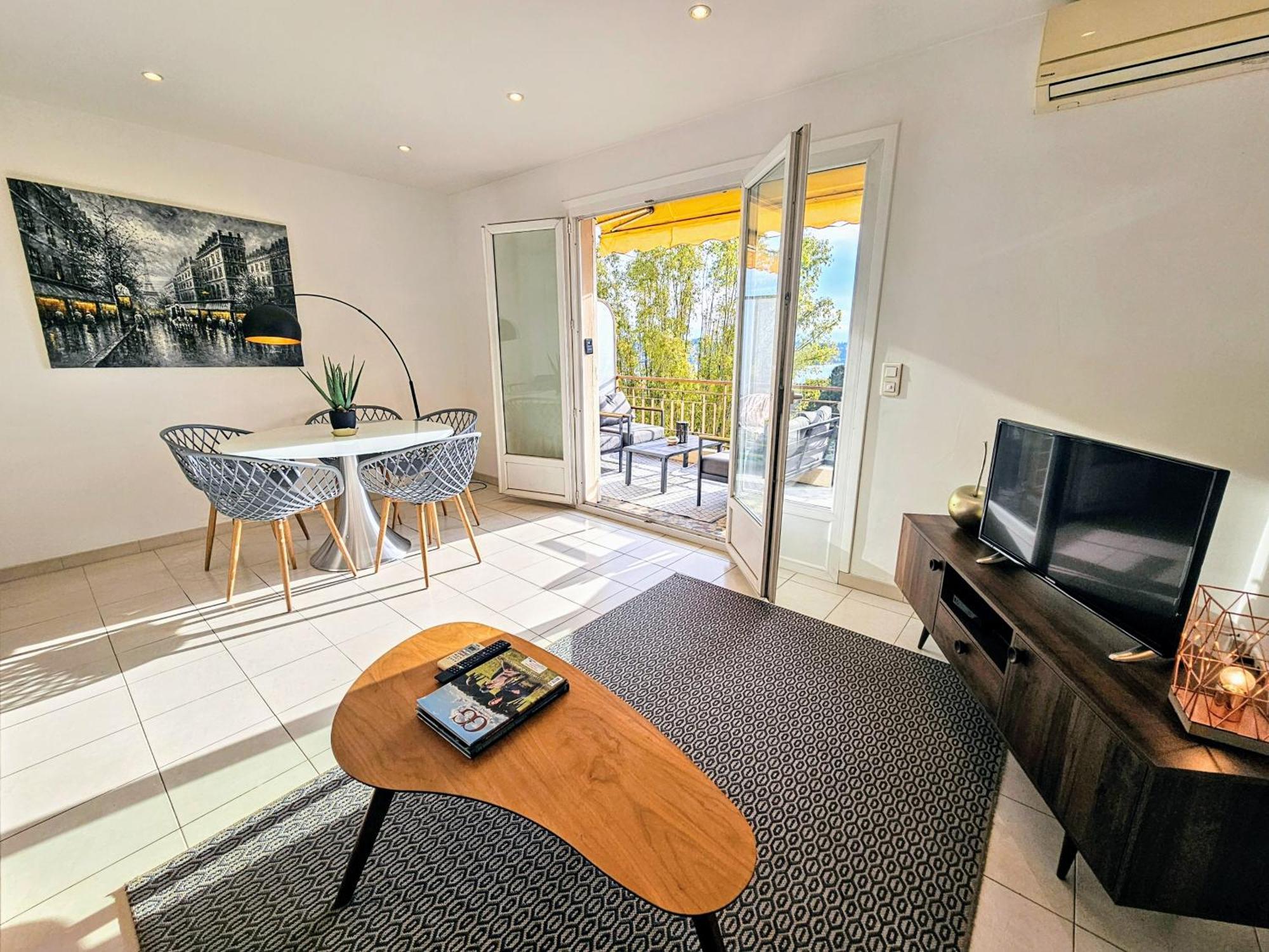 Villefranche Center Bay & Port Sea View Front מראה חיצוני תמונה